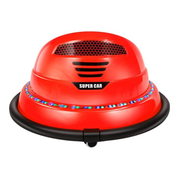 Elektromos gyermek dodzsem 6V, akkumulátorral, távirányítóval, piros