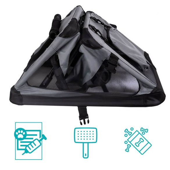 Összehajtható kisállathordozó táska, több típusban-M méret