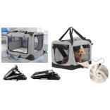 Összehajtható kisállathordozó táska, több típusban-M méret