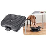 Irodai lábtámasz állítható magassággal