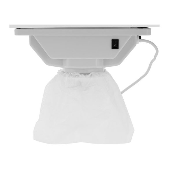 Manikűrasztal, műkörmös asztal, beépített elszívóval, 3 fiókkal