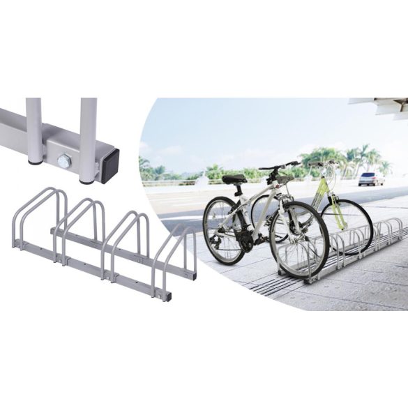 Kültéri biciklitároló 4 biciklinek