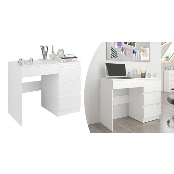 Íróasztal fehér 