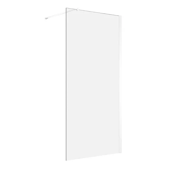 Walk-in 8 mm-es edzettüveg zuhanyfal, 80x200cm