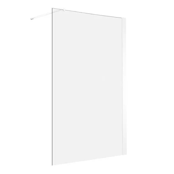 Walk-in 8 mm-es edzettüveg zuhanyfal, 120x200cm