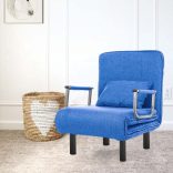 2 az 1-ben fotelágy, több színben-kék