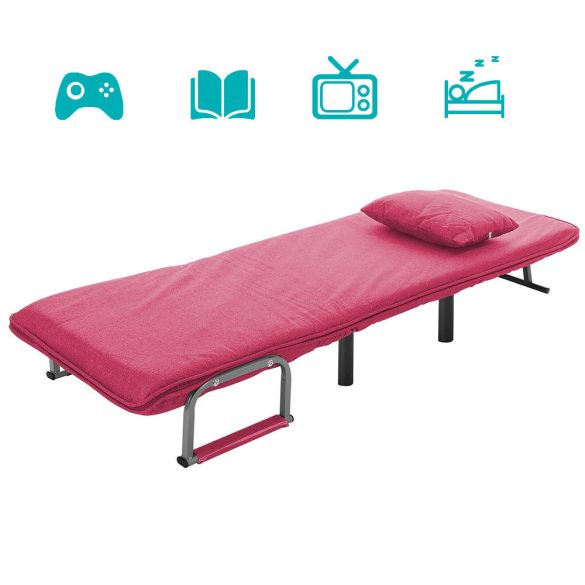 2 az 1-ben fotelágy, több színben-bordó