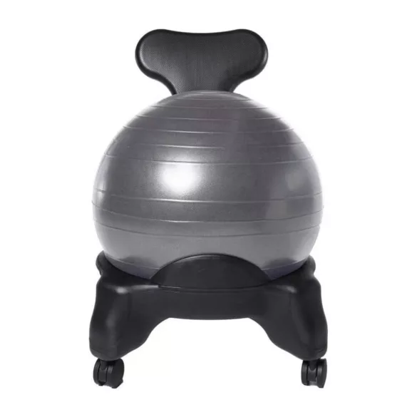 Fitnesz szék 55 cm labdával, pumpával