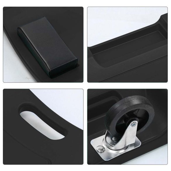 Műanyag aláfekvő, fekete