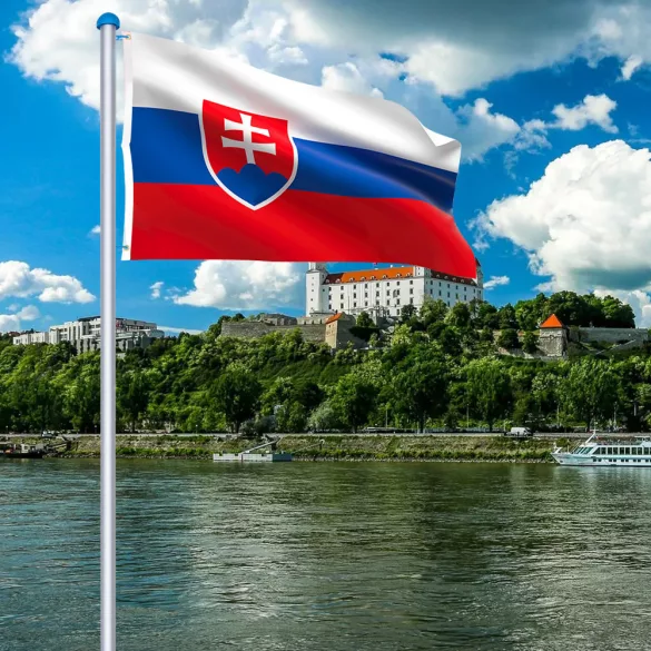 Szlovák zászló 90*150cm