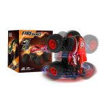 Távírányítós cápa autó, piros