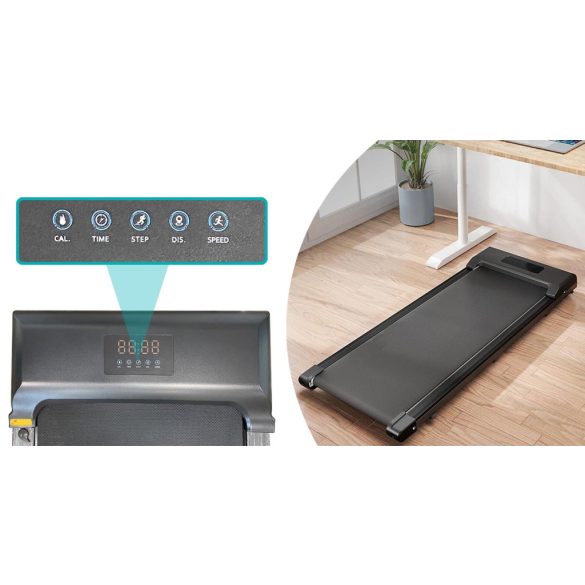 Asztal alá helyezhető gyaloglópad / walking pad távirányítóval