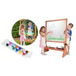 Kétoldalas, kül - és beltéri plexi rajztábla