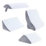 Ortopédiai kialakítású hát-, nyak- és lábtámasz szett, 4 részes