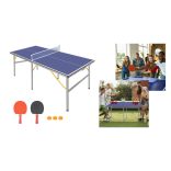 Beltéri pingpongasztal hálóval 