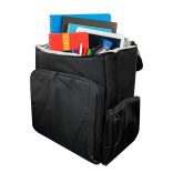 Hátizsák, fekete 43x25x42cm