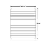 Piknik takaró, 2x2,85 m