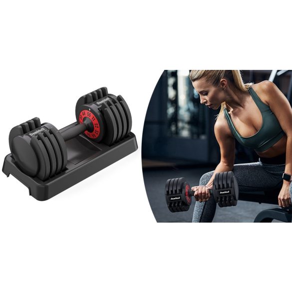 Állítható egykezes súlyzó