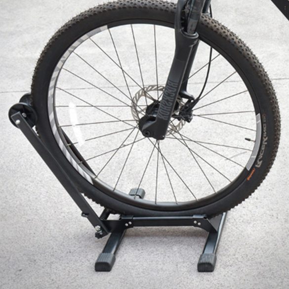 Összecsukható kerékpártároló állvány