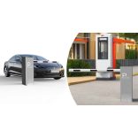 Elektromechanikus sorompó, balos kivitel