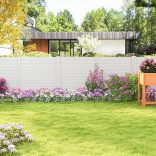 Kerti kerítés 124cm 2db