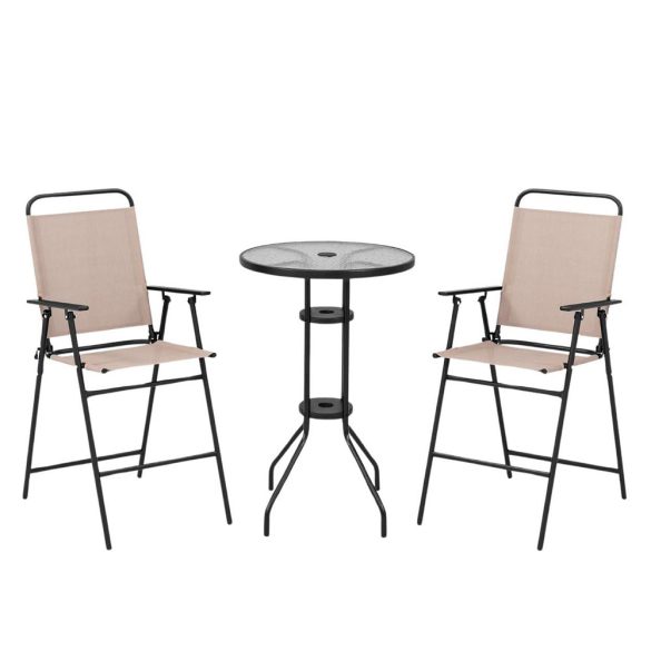 3 részes kültéri bárszett