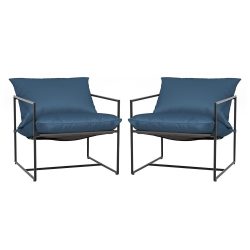 Fémvázas szék párnával 2db